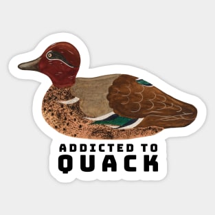 Vintage of the Quack Sticker